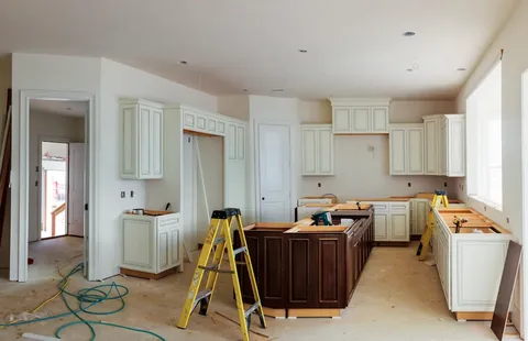 Cabinets installation